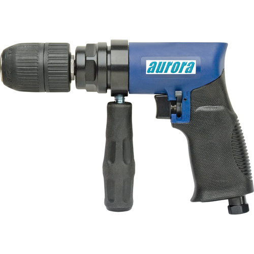 1/2" Air Reversible Drill, 4 CFM, 1/4" NPT, 88 dBA, 1/2" Chuck OSI Industrial Sales