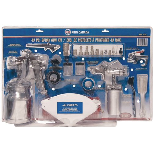 43-Pc. Spray Gun Kits OSI Industrial Sales