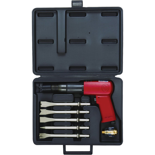 Ensemble de marteau pneumatique de s&eacute;rie lourde, 25 pi³/min, 1/4", 2300 coups/min, 3/4" x 3-1/2" (19 mm x 89 mm) OSI Industrial Sales