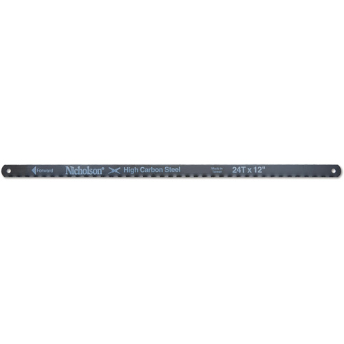 Lame de scie &agrave; m&eacute;taux incassable de rechange, Carbone, 10" lo, 18 dents par pouce OSI Industrial Sales
