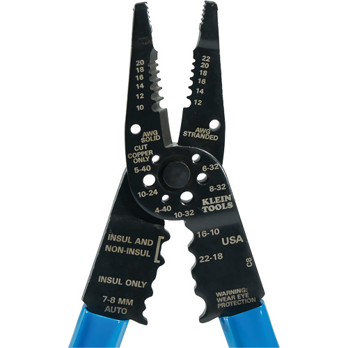 All Purpose Long Nose Tools, 8-1/4" L, 10 - 22 AWG OSI Industrial Sales