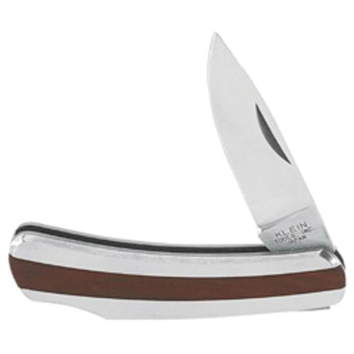Pocket Knife with Drop Point Blade, 2-1/4" Blade, Stainless Steel Blade, Stainless Steel Handle OSI Industrial Sales