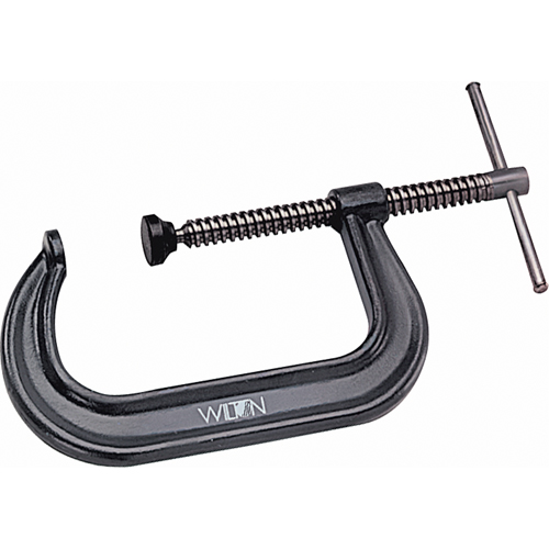 C-Clamp, 4-1/4" (108 mm) Capacity, 3-1/4" (83 mm) Throat Depth OSI Industrial Sales