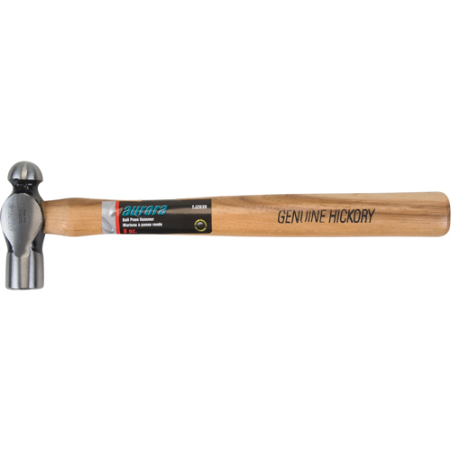 Ball Pein Hammer, 8 oz. Head Weight, Plain Face, Wood Handle OSI Industrial Sales