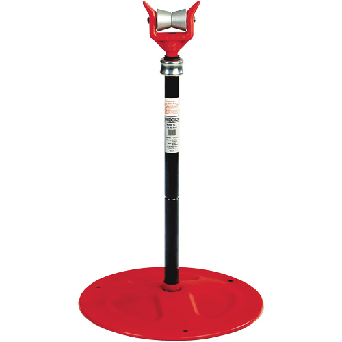 Support de tuyau ajustable no 92, 81-104 cm R&eacute;glage de la hauteur, 150 mm Capacit&eacute; max. de tuyau, 2500 lb Capacit&eacute; de charge max. OSI Industrial Sales