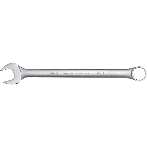 Combination Wrench, 12 Point, 1-5/16", Satin Finish OSI Industrial Sales