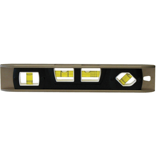 Torpedo Level, 12" L, Aluminum, 4 Vials, Magnetic OSI Industrial Sales