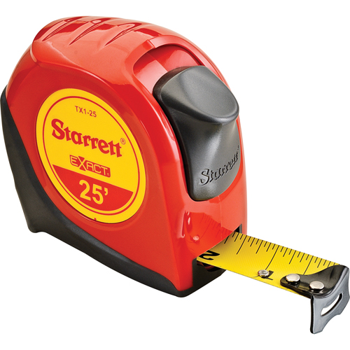 Ruban &agrave; mesurer pour ing&eacute;nieur, 1" x 25', Marques de goujon 1/16" OSI Industrial Sales