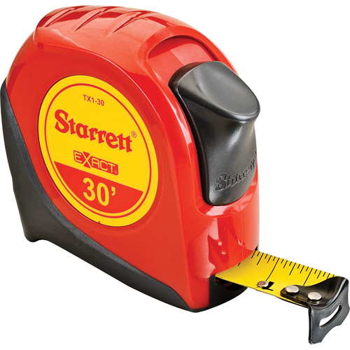 Ruban &agrave; mesurer Autolock, 1" x 30', Marques de goujon 1/16" OSI Industrial Sales
