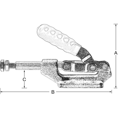 Straight Line Hold Down Clamps, 600 lbs. Clamping Force OSI Industrial Sales