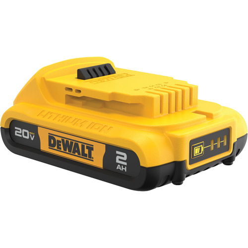 Bloc-piles 20 V Max* Compact XR, Lithium-ion, 20 V, 2 A OSI Industrial Sales