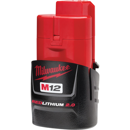 M12 Redlithium 2.0 Battery, Lithium-Ion, 12 V, 2 A OSI Industrial Sales