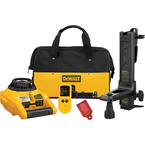 Ensemble de laser rotatif autoniveleur int&eacute;rieur et ext&eacute;rieur, 150' (45 m), 635 N.m OSI Industrial Sales