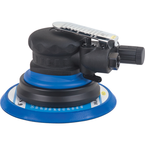 6" Dual-Action Orbit Sander, 1/4" NPT Inlet, 10000 RPM OSI Industrial Sales