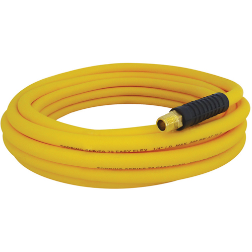 Easyflex Premium Hoses with Fittings, Air/Water, Technopolymer, 1/4" dia. x 100', 300 psi, 1/4 NPT OSI Industrial Sales