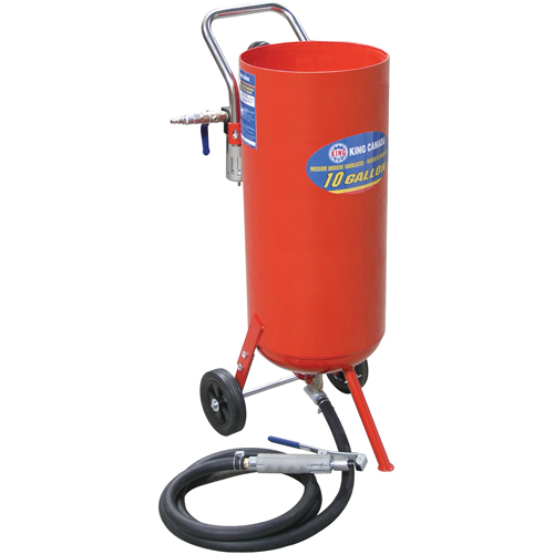 Machines de sablage &agrave; jet, 6-25 pi³/min, R&eacute;servoir de 8,3 gal. (10 gal. US) OSI Industrial Sales
