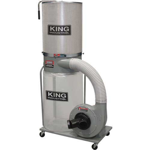 Dust Collectors with Canister Filter, 38" x 27" x 70" OSI Industrial Sales