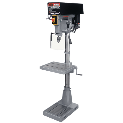 Perceuses &agrave; colonne de plancher, 15", Mandrin 5/8", 5000 tr/min OSI Industrial Sales