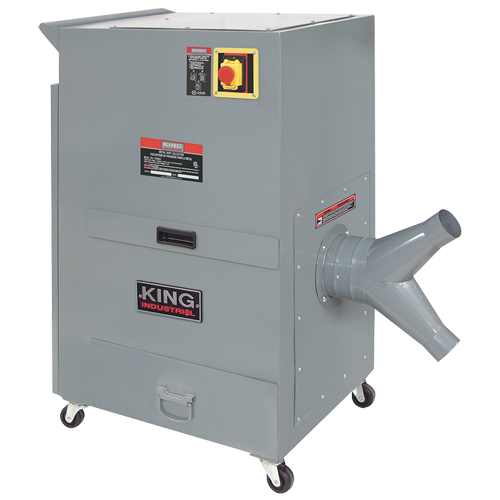 Metal Dust Collector, 40-1/4" x 22-1/2" x 43-3/4" OSI Industrial Sales
