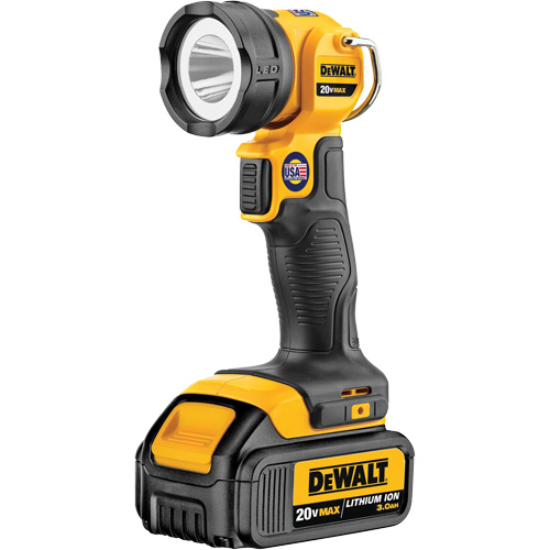 Max Work Light, LED, 110 Lumens, 11 Hrs. Run Time, Rechargeable Battery, Plastic OSI Industrial Sales
