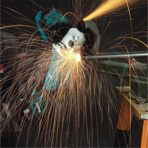 Angle Grinder with AC/DC Switch, 5", 10.5 A, 11000 RPM OSI Industrial Sales