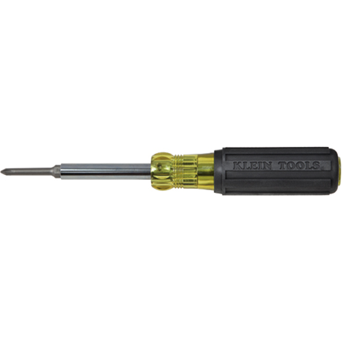 Extended-Reach Multi-Bit Screwdriver/Nut Driver, 9-1/10" L, Cushion Grip Handle OSI Industrial Sales