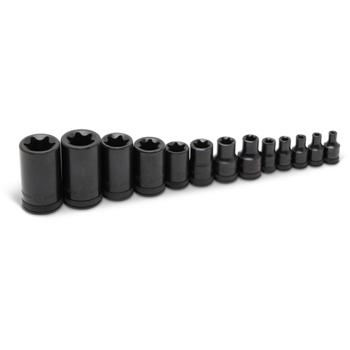 External Torx&reg; Socket Set, 1/2"/1/4"/3/8" Drive OSI Industrial Sales
