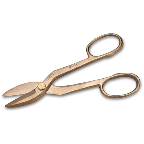 Sheet Metal Snips, 4-1/2" Cut Length, Straight Cut OSI Industrial Sales