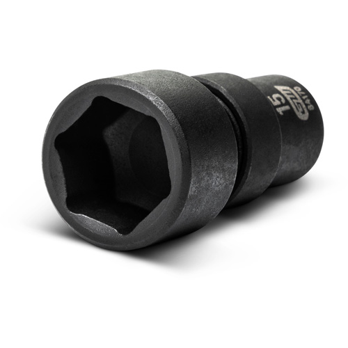 12-Piece 1/4" Drive 6 Point Universal impact Metric Flex Socket Set OSI Industrial Sales