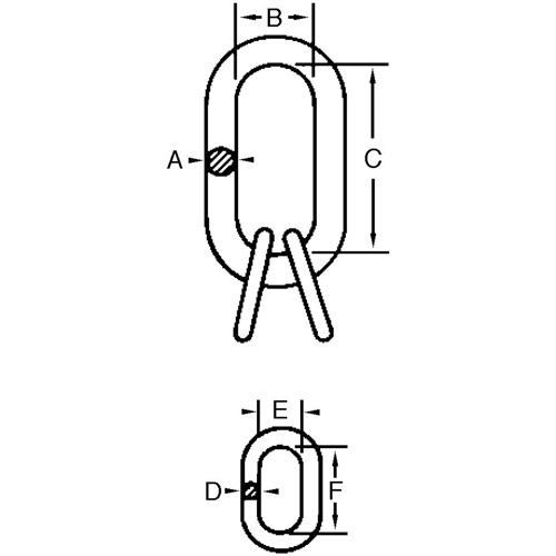 Maillon maître Cam-Alloy OSI Industrial Sales