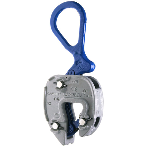 GX Plate Clamp, 2000 lbs. (1 tons), 3/4" - 1-3/8" Jaw Opening OSI Industrial Sales