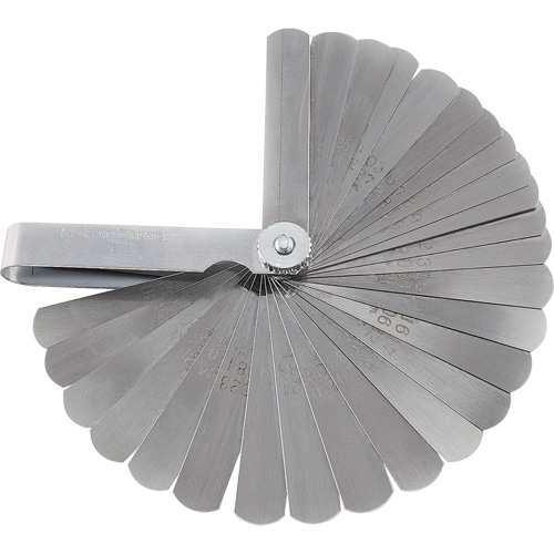 32 Blade Deluxe SAE/Metric Feeler Gauge OSI Industrial Sales