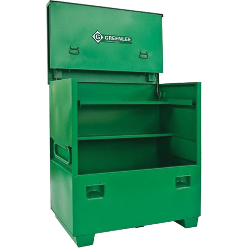 Coffre de chantier, 48" la x 30" p x Vert OSI Industrial Sales