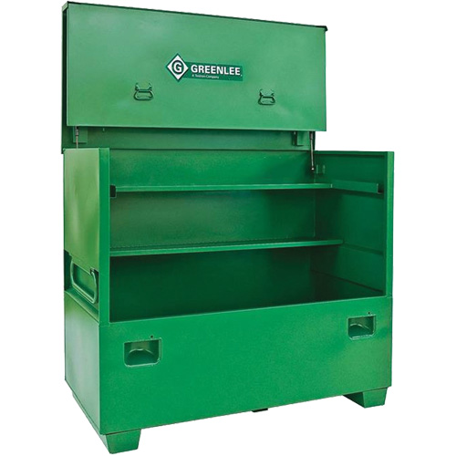 Coffre de chantier, 60" la x 30" p x 48" h, Vert OSI Industrial Sales