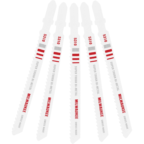 Lame de scie sauteuse, Bim&eacute;tal, Tige en T, 4" lo, 10 dents par pouce OSI Industrial Sales
