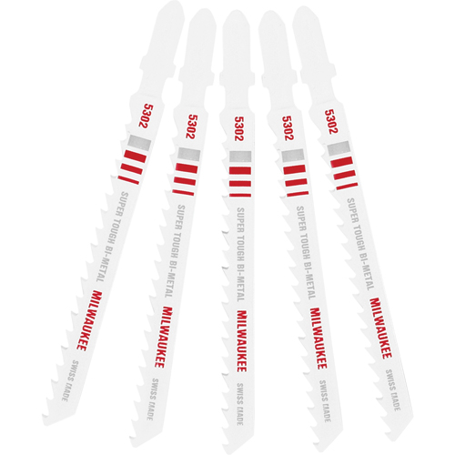Lame de scie sauteuse, Bim&eacute;tal, Tige en T, 4" lo, 6 dents par pouce OSI Industrial Sales