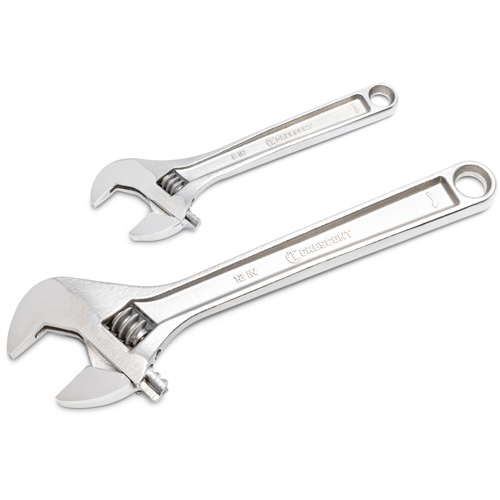 Wrench Set, Adjustable, 2 Pieces, Imperial and Metric OSI Industrial Sales