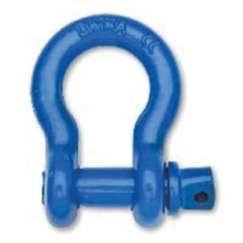 Farm Clevis Anchor Shackle, 1-1/8", Screw Pin, Coated OSI Industrial Sales