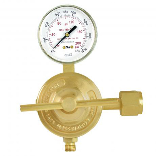 Medium-to-Heavy-Duty Station Regulator, Acetylene, 7/8"-14LH(F) Inlet OSI Industrial Sales