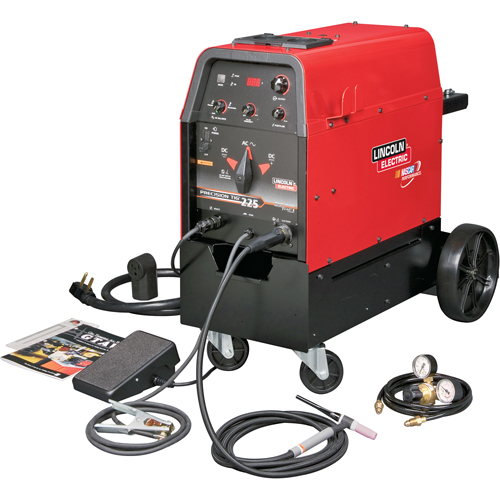 Ensemble Precision TIG 225 ReadyPak avec chariot OSI Industrial Sales