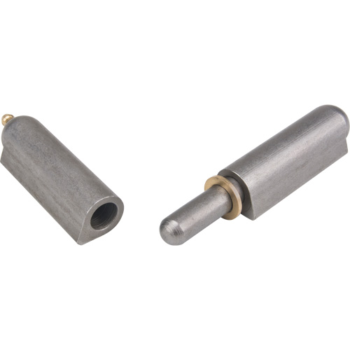 Charni&egrave;re &agrave; souder, 0,787" dia. x 5,906" lo, Acier doux a/goupille fixe en acier OSI Industrial Sales