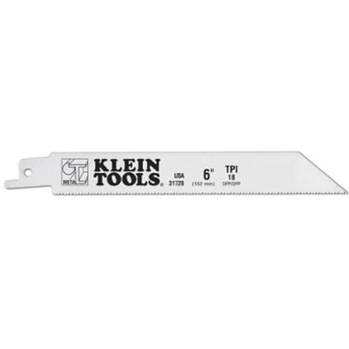 Lames de scie alternative, Bim&eacute;tal, 18 Dents par pouce, 6" lo x 3/4" la OSI Industrial Sales