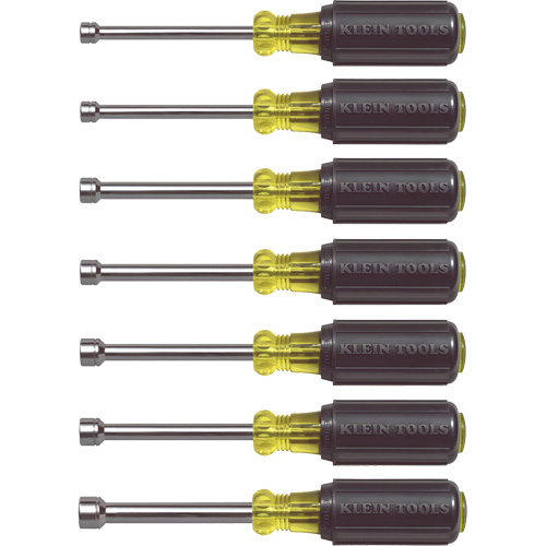 3" Shaft Nut Driver Set, 7 Pcs., Non Magnetic, Metric OSI Industrial Sales
