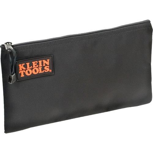 Pochette pour outils avec fermeture &agrave; glissi&egrave;re, Nylon balistique, 1 pochettes, Noir OSI Industrial Sales