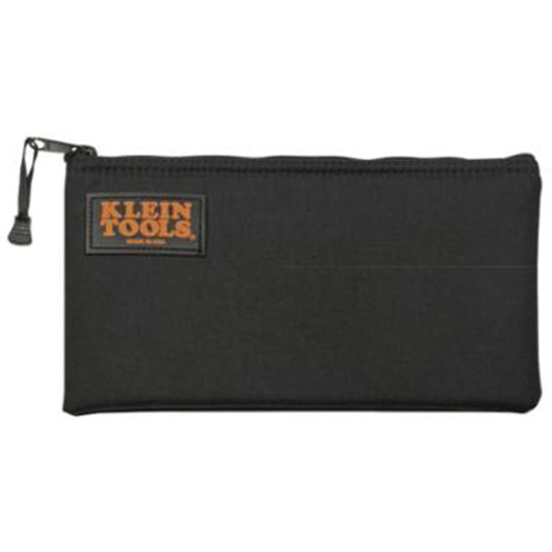 Zipper Tool Bag, Ballistic Nylon, 1 Pockets, Black OSI Industrial Sales