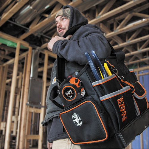 Fourretout Tradesman Pro, Nylon balistique, 40 pochettes, Noir/Orange OSI Industrial Sales