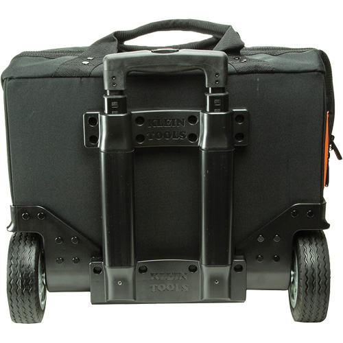Sac &agrave; outils roulant Tradesman Pro, Polyester balistique, 24 pochettes, Noir/Orange OSI Industrial Sales