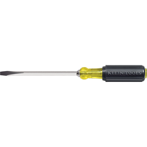 Heavy-Duty Slot Keystone Screwdriver, 5/16", 10-15/16" L, Cushion Grip Handle OSI Industrial Sales