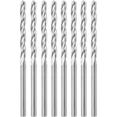 8-Piece Standard Point Spiral Saw Bit with 1/8" Diameter, 1/8", 1" Flute OSI Industrial Sales