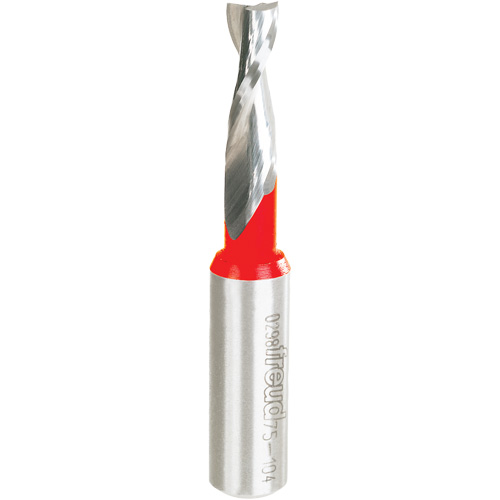 Up Spiral Router Bit, 5/16" Dia., 1" Carbide Height, 3" L, 1/2" Shank OSI Industrial Sales